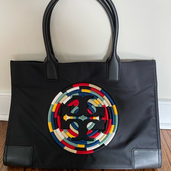 tory burch ella rope tote
